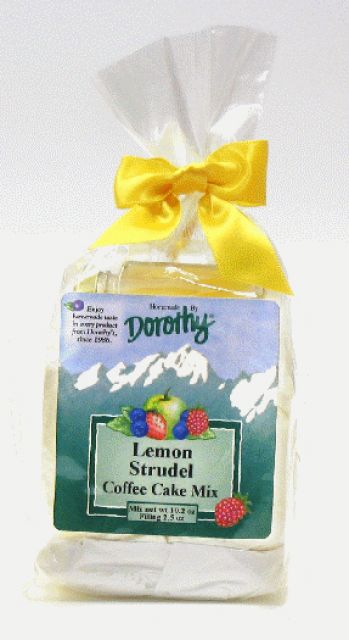 Dorothy Homemade Lemon Strudel Coffee Cake Mix - 10.1 oz
