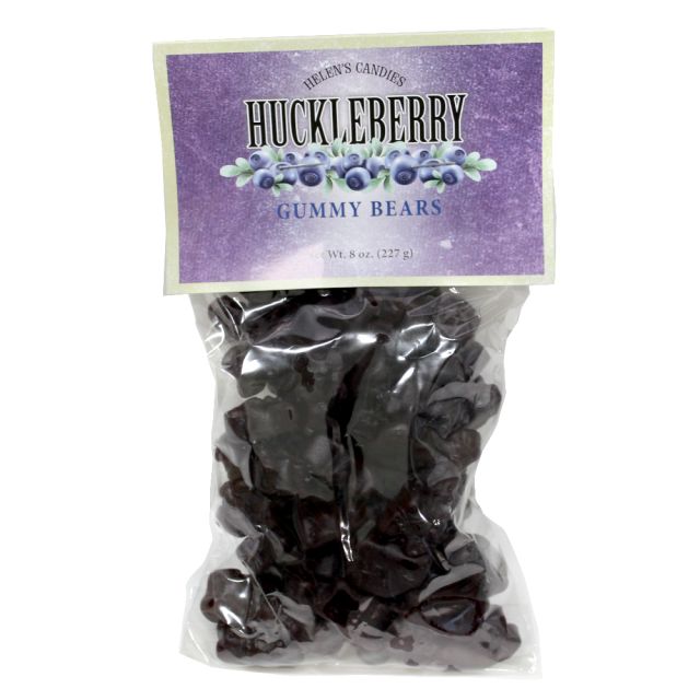 Helen's Candies - Huckleberry Gummy Bears - 7oz