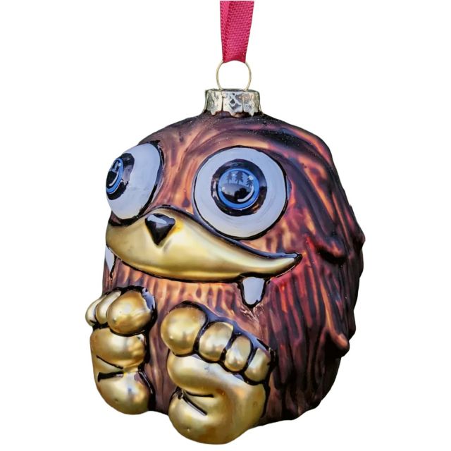 Henry - Baby Sasquatch  Glass Ornament 