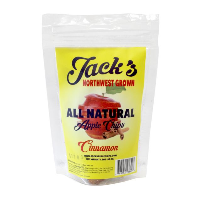 Jack's All Natural Cinnamon Apple Chips - 1.5oz