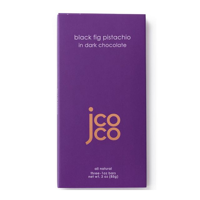 Jcoco Chocolates - Black Fig Pistachio - 3oz