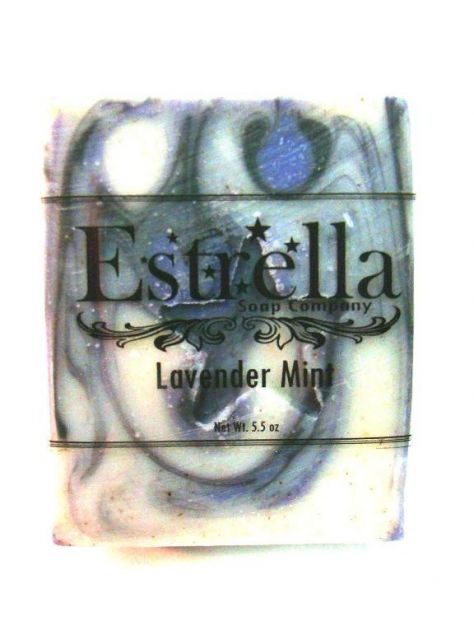 Lavender Mint Soap - Estrella Soap Company - 5.5 oz