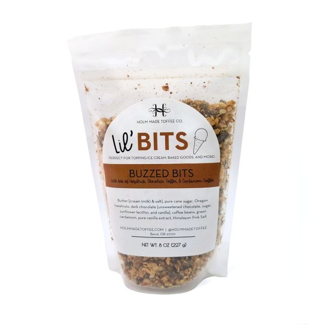 Lil' Bits Toffee Dessert Topping - Buzzed Bits - 8oz