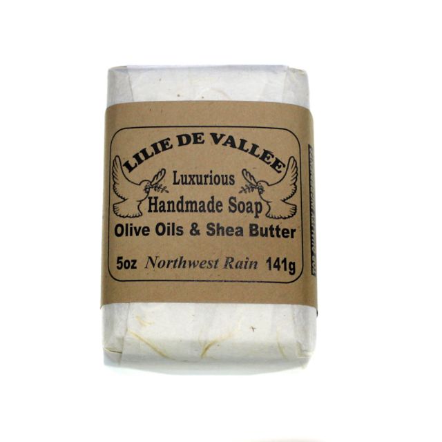 Lilie de Vallee Olive Oil & Shea Butter Soap - Northwest Rain - 5 oz