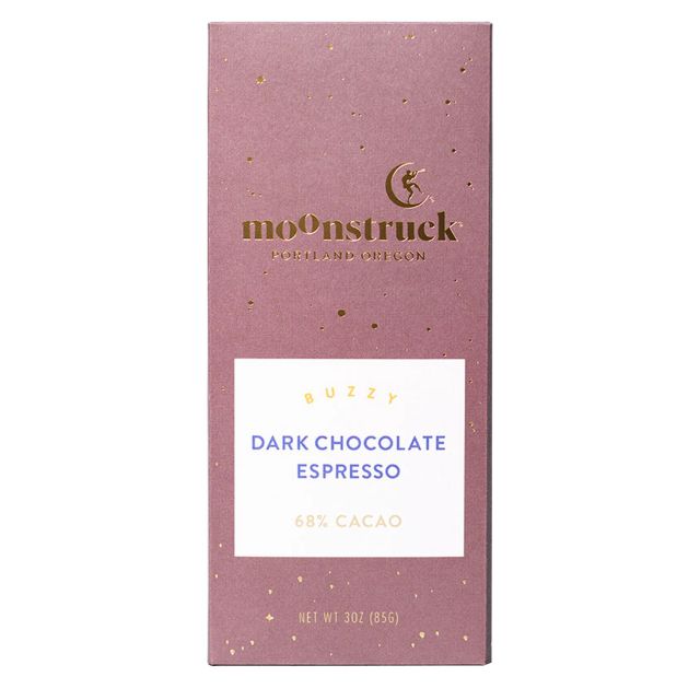 Moonstruck Buzzy Espresso Dark Chocolate Bar - 3 oz