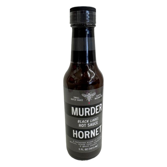 Murder Hornet Hot Sauce - Black Label
