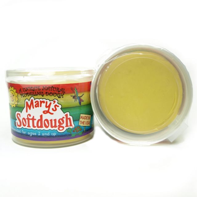 Playdough - Mary's Softdough - Yellow - 5 oz