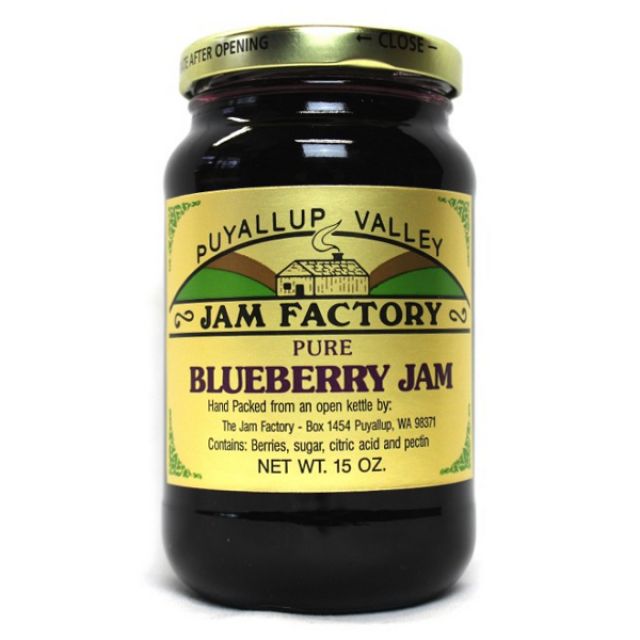 Puyallup Valley Jam Factory - Blueberry Jam - 15 oz