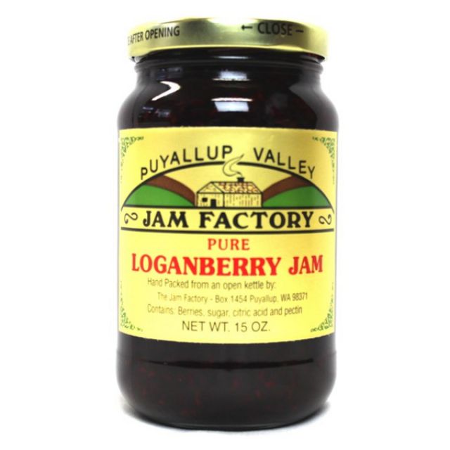 Puyallup Valley Jam Factory - Loganberry Jam - 15oz