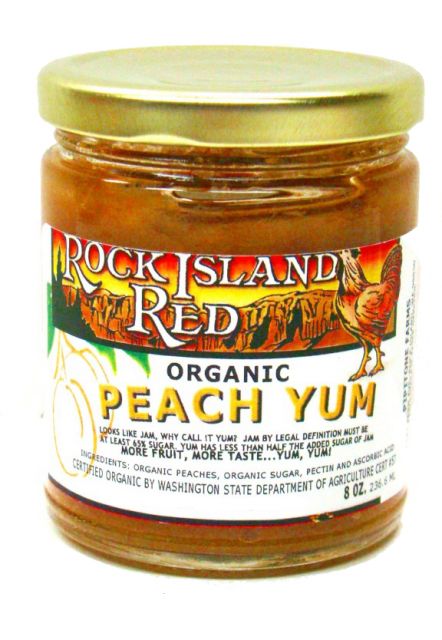 Rock Island Red - Peach Yum - 8 oz