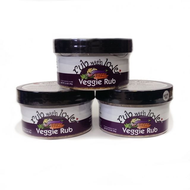 Rub With Love Veggie Rub - Special Offer: 10% off 3 tubs