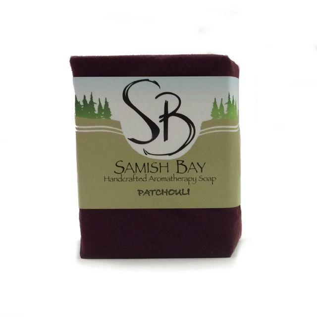 Samish Bay Soap - Patchouli Soap - 4 oz