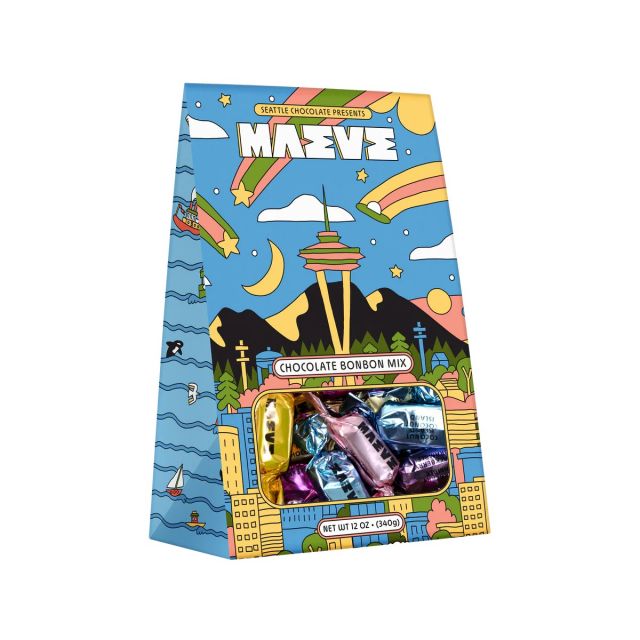 Seattle Chocolate Presents Maeve - Area 206 Bonbon box - 12oz