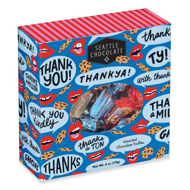 Seattle Chocolate - Thank You! Gift  Box - 6 oz