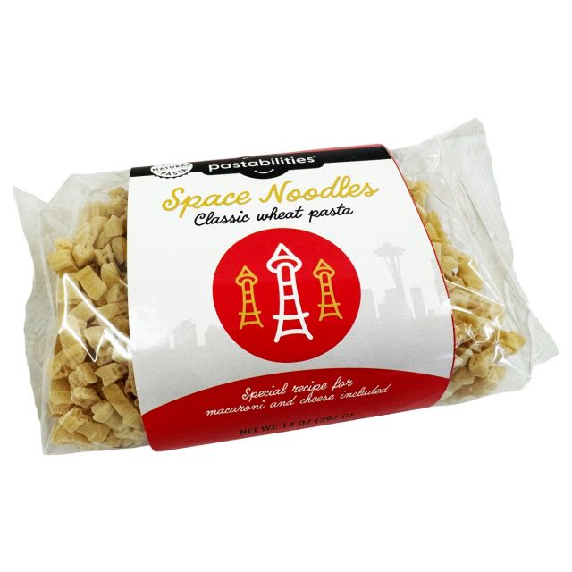 Space Needle - Space Noodles Shaped Pasta - 14oz Bag