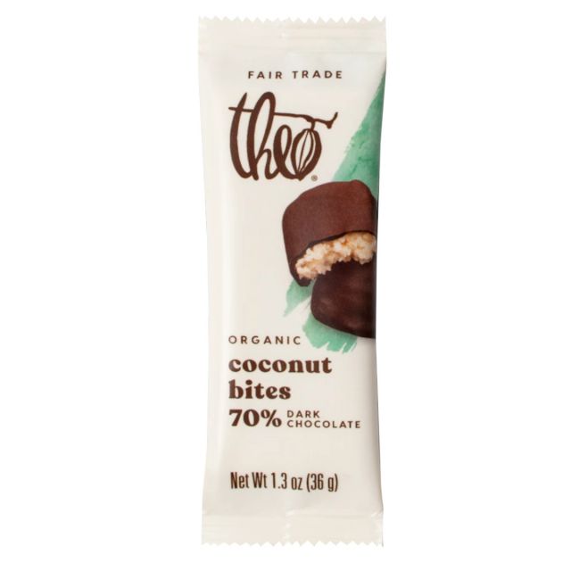 Theo Chocolate - Dark Chocolate Coconut Bites - 1.3oz