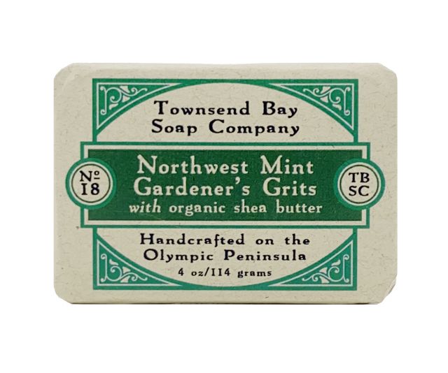 Townsend Bay Soap Company - Mint Gardener's Grits - 4oz
