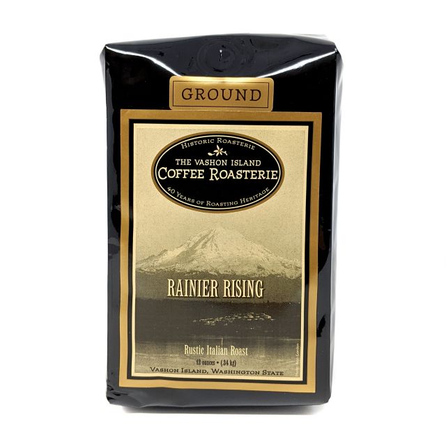 Vashon Island Coffee Roasterie - Rainier Rising Blend -  12oz Ground