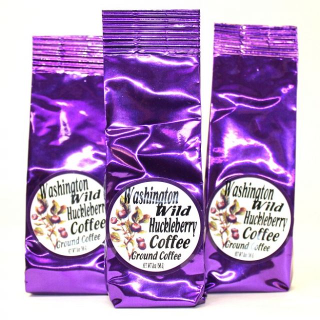 Wild Huckleberry Coffee - Best Price: 3 bags (6 oz)