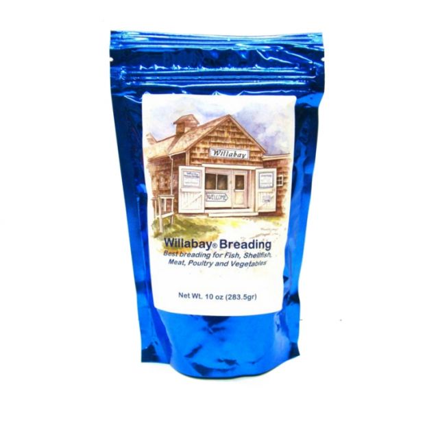Willabay Breading Fish, Meat, Poultry & Vegetable Breading - 10 oz